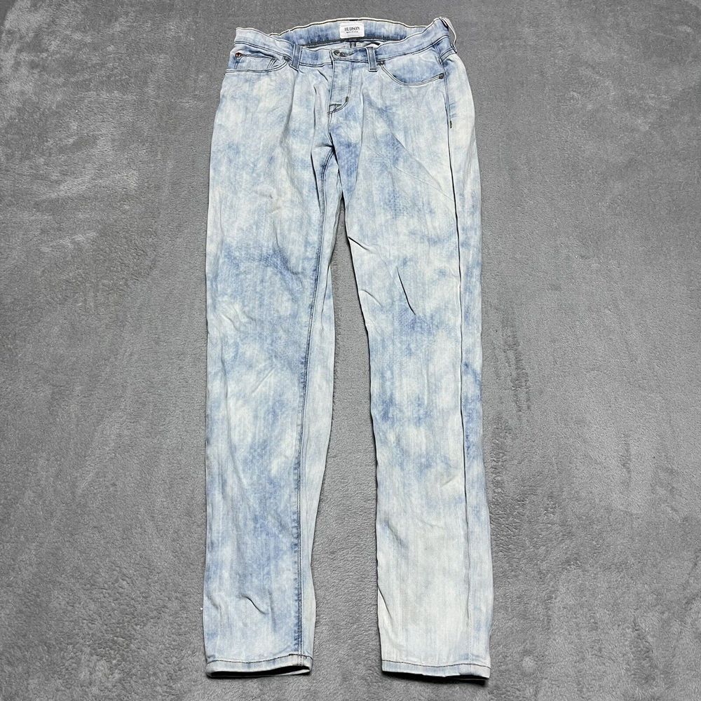 Hudson‎ Nico Midrise Super Skinny Jean Womens 25 Acid Wash USA Made